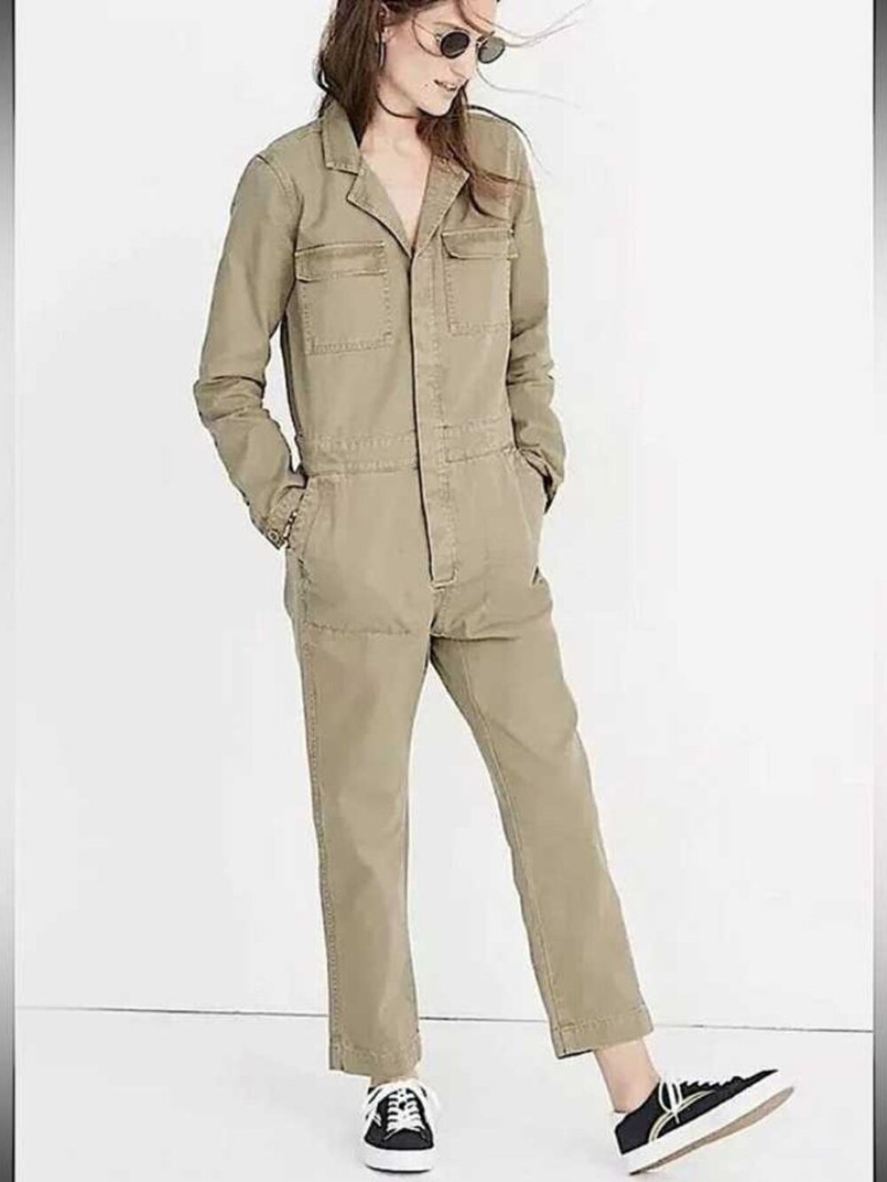 New XXS Madewell coverall jumpsuit in British Surplus
